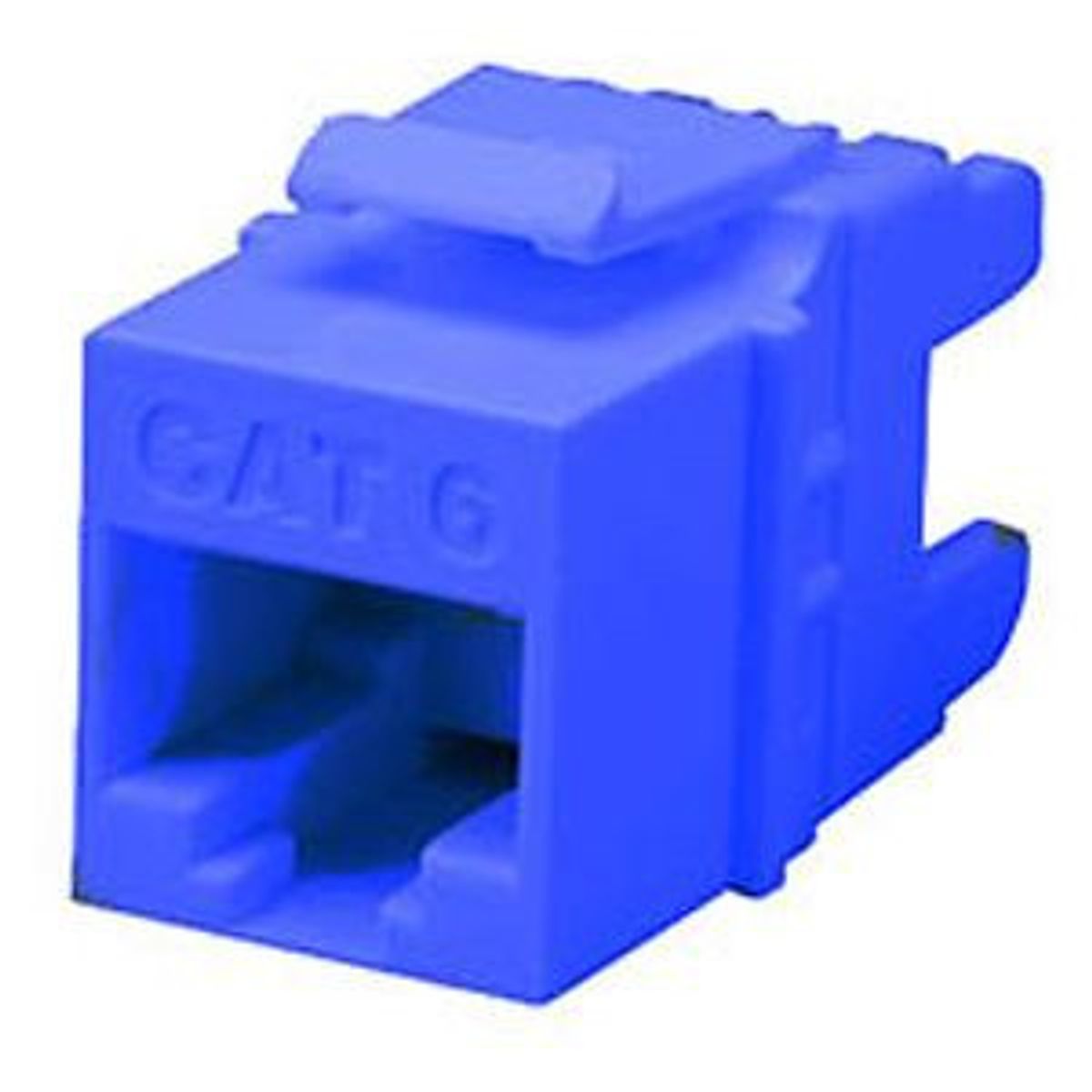 Cat 6 E-Z Jack Module, Blue | Allen Tel Products, Inc.